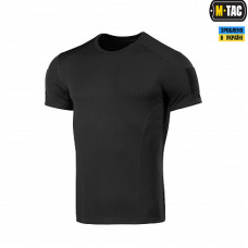 M-Tac футболка потоотводящая Athletic Velcro Black