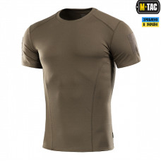 M-Tac футболка потоотводящая Athletic Velcro Olive