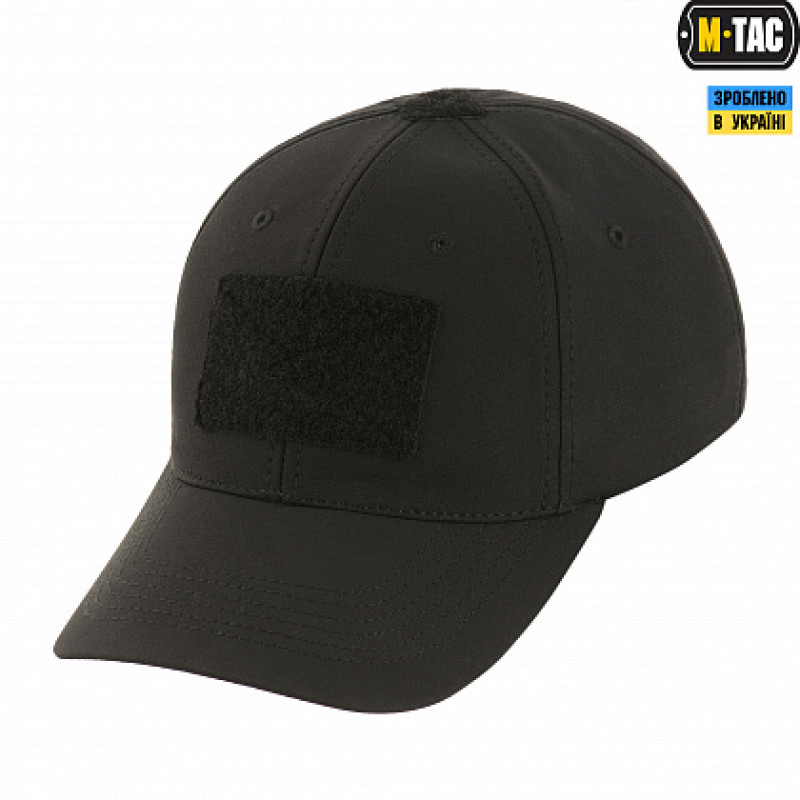 M-Tac бейсболка тактическая Flex Lightweight Black
