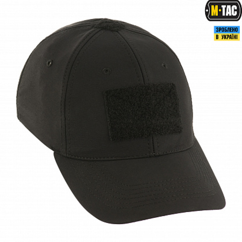 M-Tac бейсболка тактическая Flex Lightweight Black