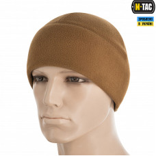 M-Tac шапка Watch Cap Elite флис (340г/м2) with Slimtex Coyote Brown