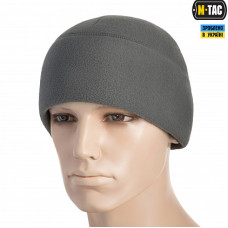 M-Tac шапка Watch Cap флис (330г/м2) with Slimtex серая