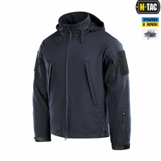 M-Tac куртка Soft Shell Typhoon Dark Navy Blue