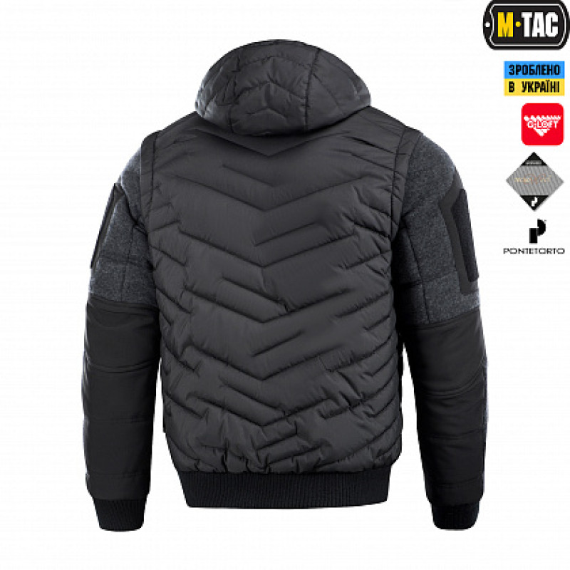 M-Tac куртка-жилет Konung Black/Grey