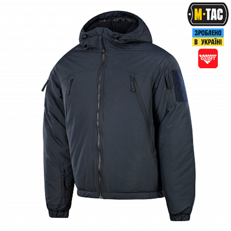 M-Tac куртка зимняя Alpha Gen.III Dark Navy Blue (без вставок)