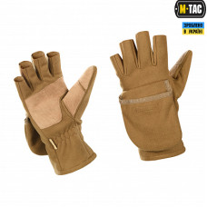 M-Tac перчатки беспалые с клапаном Windblock 295 Coyote Brown