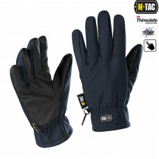 M-Tac рукавички Soft Shell Thinsulate Navy Blue