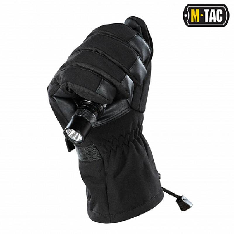M-Tac зимові рукавички North Tactical Black