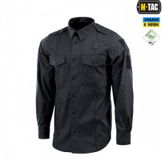 M-Tac рубашка Police Lightweight Flex рип-стоп Black