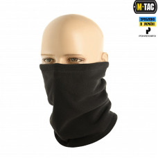 M-Tac шарф-труба короткий с затяжкой Premium флис (225г/м2) Black