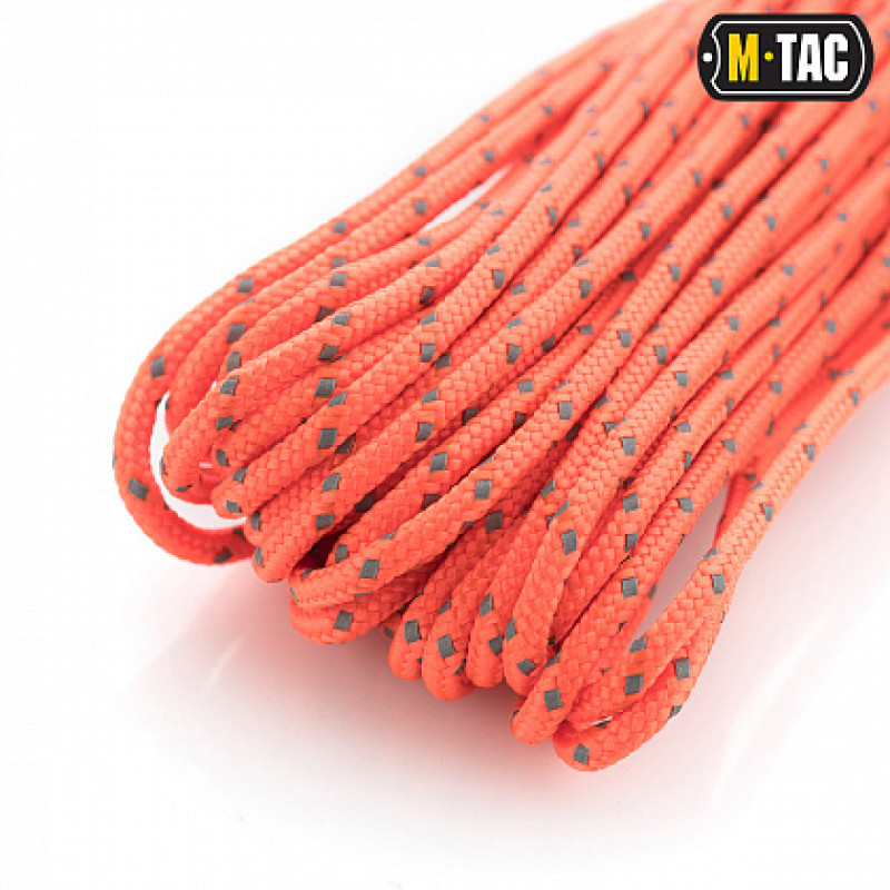 M-Tac паракорд Minicord Reflective Safety Orange 15м