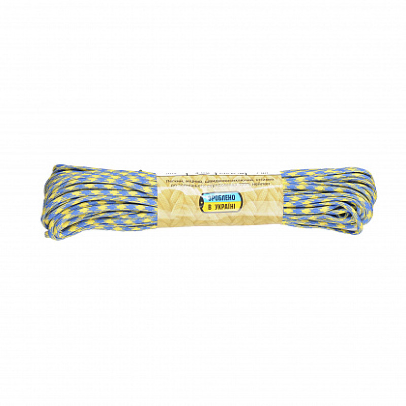M-Tac паракорд 550 type III Yellow/Blue 30м