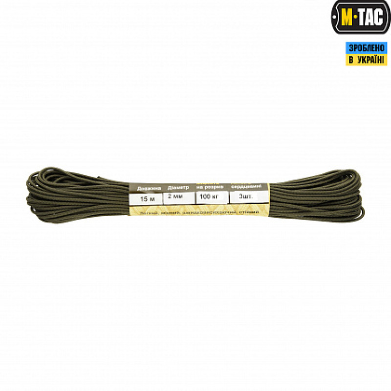 M-Tac паракорд Minicord OD Green 15м