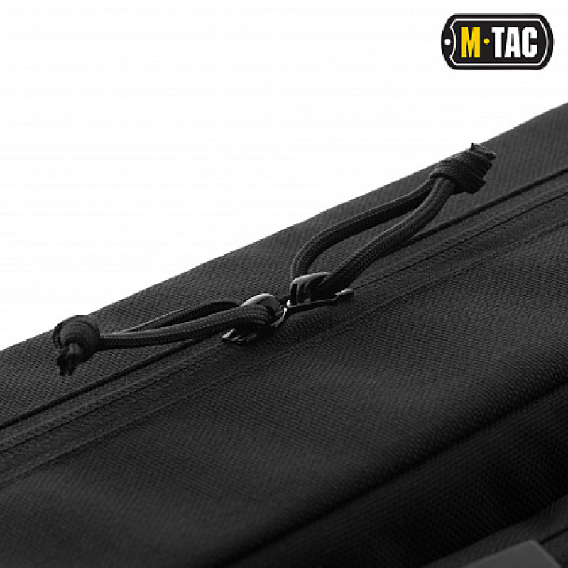 M-Tac чохол для зброї Elite 100 см. (2 відділення) з лямками Black