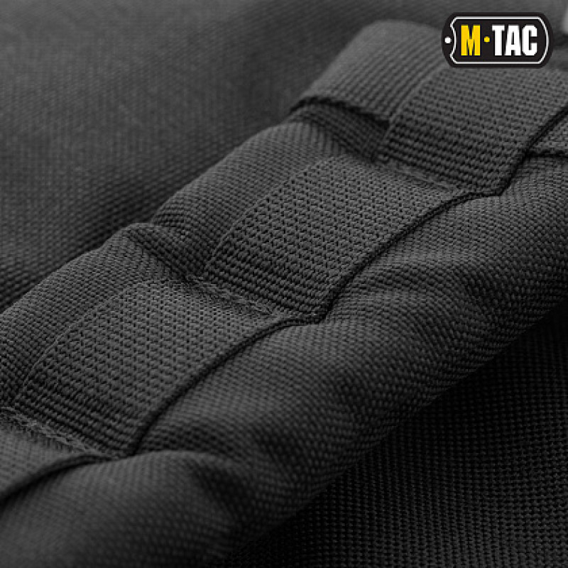M-Tac чохол для зброї Elite 100 см. (2 відділення) з лямками Black