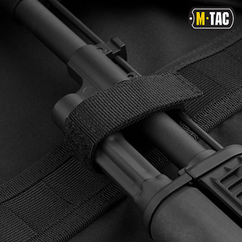 M-Tac чохол для зброї Elite 100 см. (2 відділення) з лямками Black