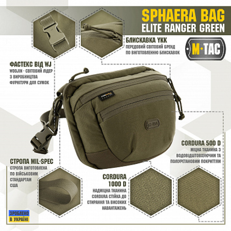 M-Tac сумка Sphaera Bag Elite Ranger Green