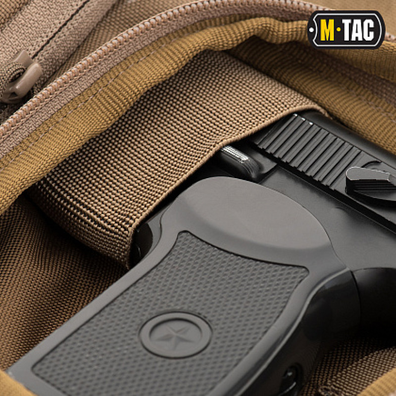 M-Tac сумка-кобура поясна Elite Gen.II з липучкою Coyote