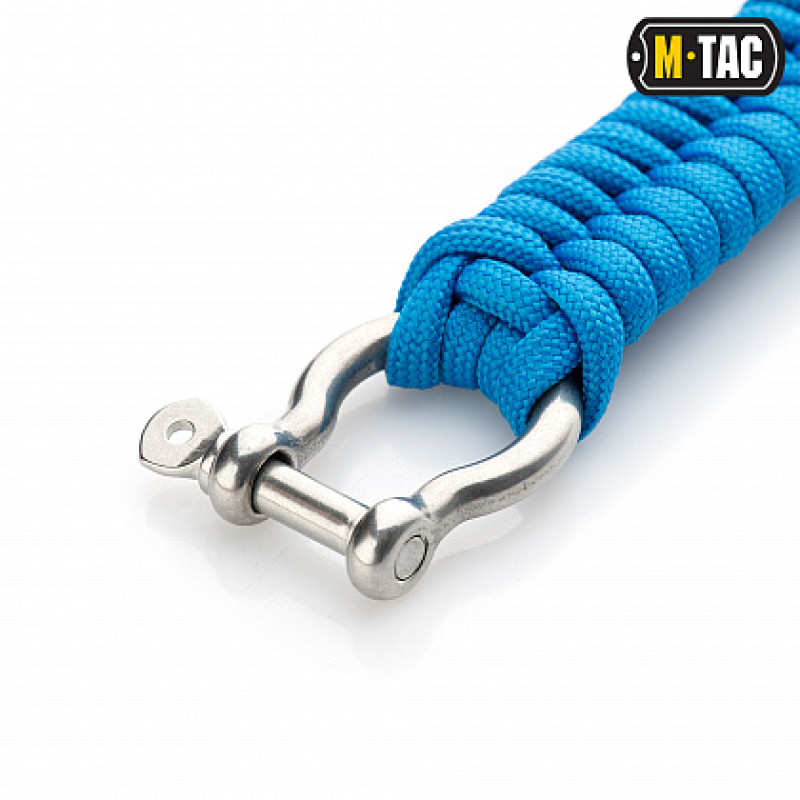 M-Tac браслет паракорд желто-голубой