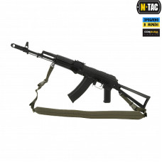 M-Tac ремень оружейный с карабином Olive