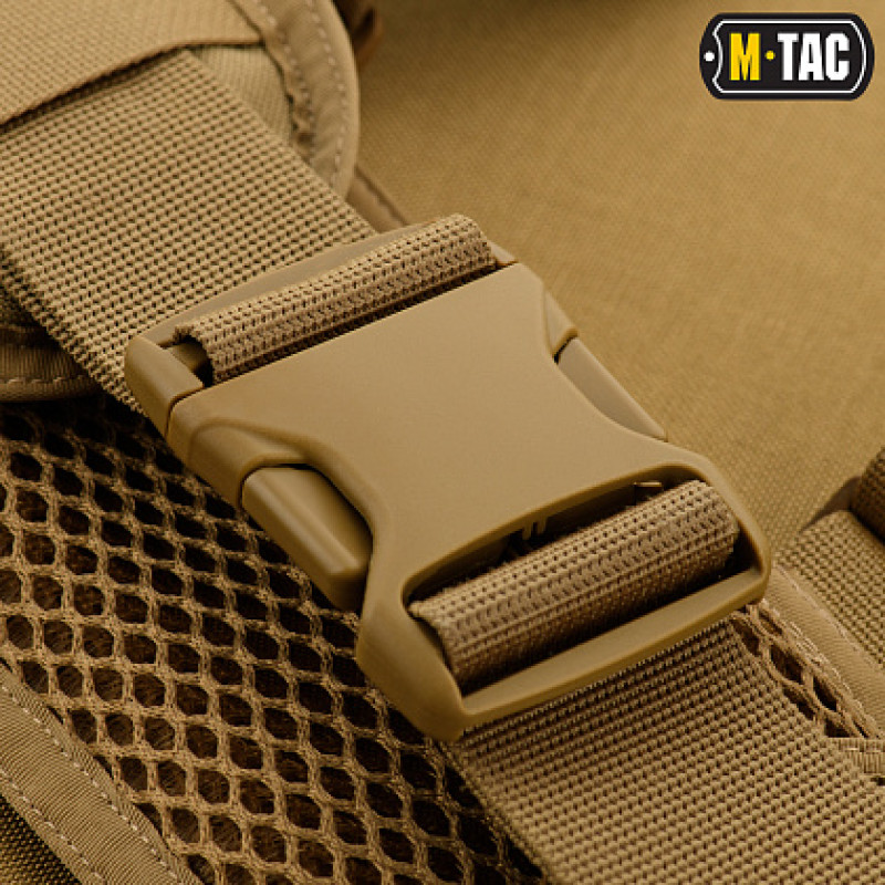 M-Tac пояс тактический с плечевыми ремнями Scout Coyote