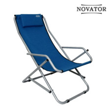 Кресло-шезлонг Novator SH-7 Blue