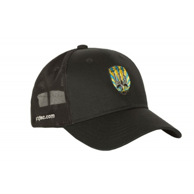 Бейсболка с логотипом Донбас (сетчатая вставка), Combat Black