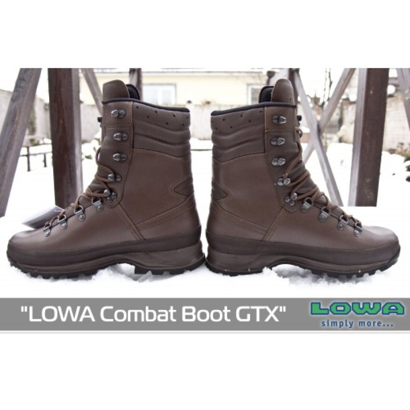 Черевики LOWA Combat Boot GTX, Dark Brown