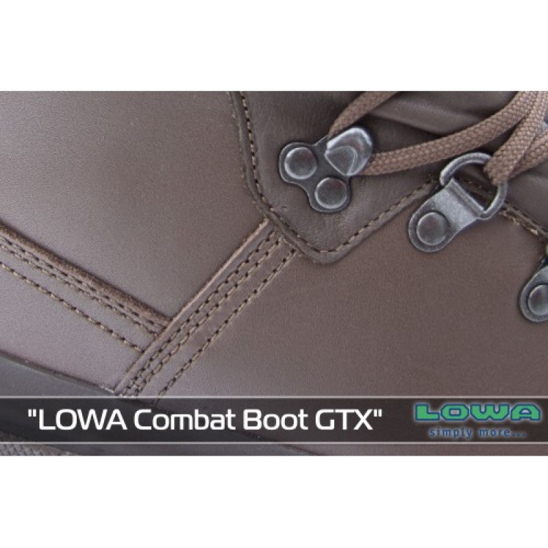 Черевики LOWA Combat Boot GTX, Dark Brown