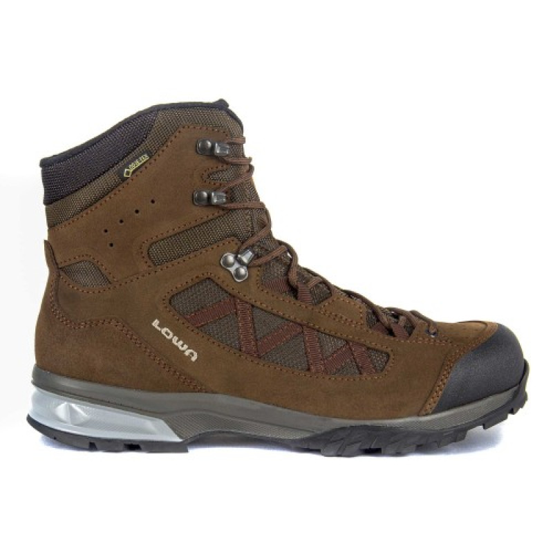 Черевики трекінгові демісезонні LOWA NEVADA GTX® MID Dark Brown