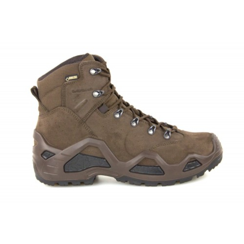 Черевики військові демісезонні Lowa Z-6S GTX (жіночі) Dark Brown