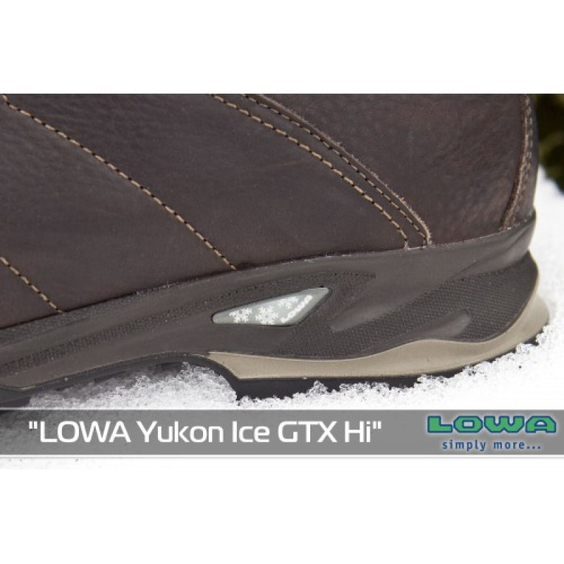 Черевики зимові LOWA Yukon Ice GTX Hi, Dark Brown