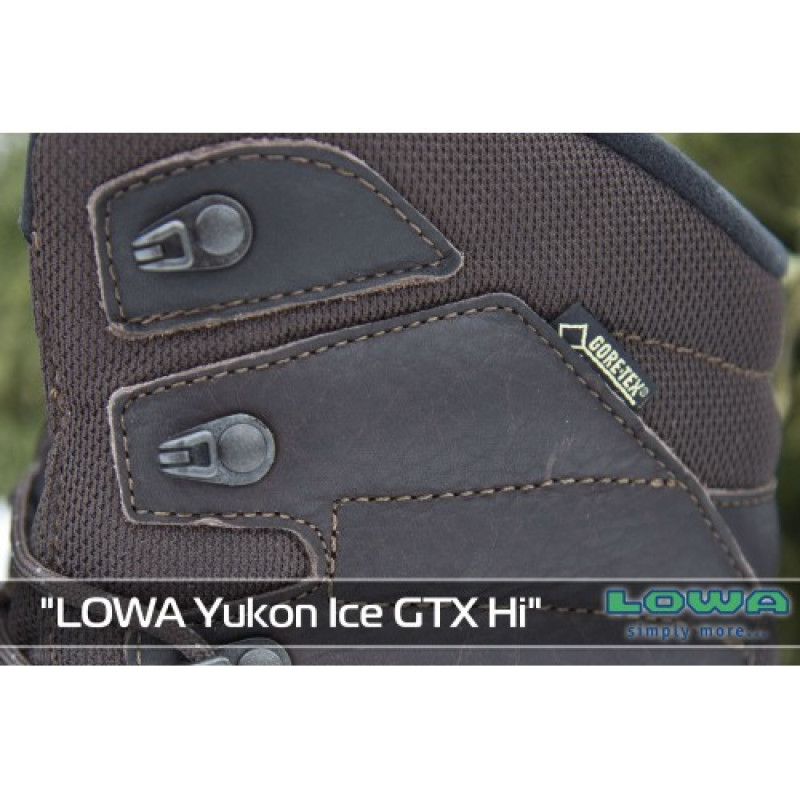Черевики зимові LOWA Yukon Ice GTX Hi, Dark Brown