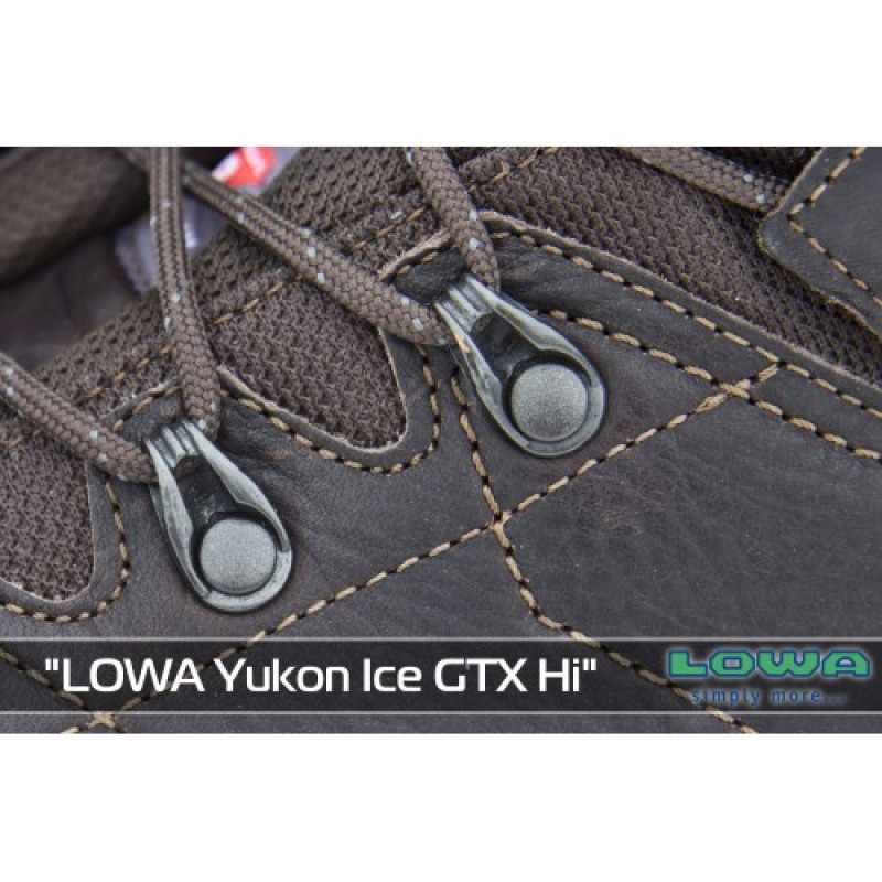Черевики зимові LOWA Yukon Ice GTX Hi, Dark Brown