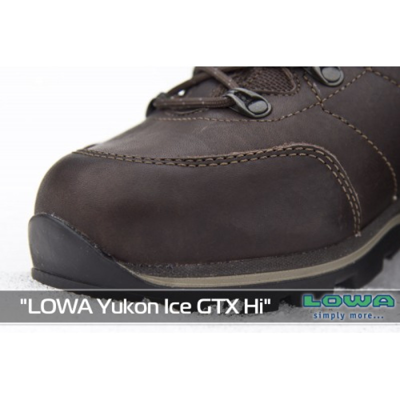 Черевики зимові LOWA Yukon Ice GTX Hi, Dark Brown