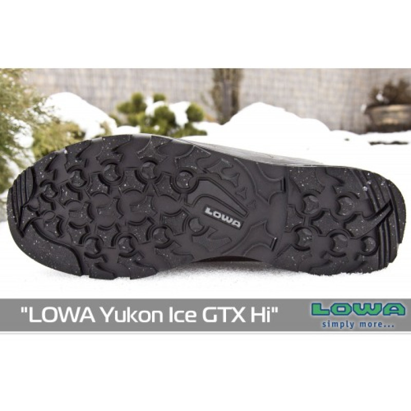 Черевики зимові LOWA Yukon Ice GTX Hi, Dark Brown