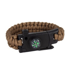 Браслет из паракорда Cobra Survival Paracord Bracelet, Coyote