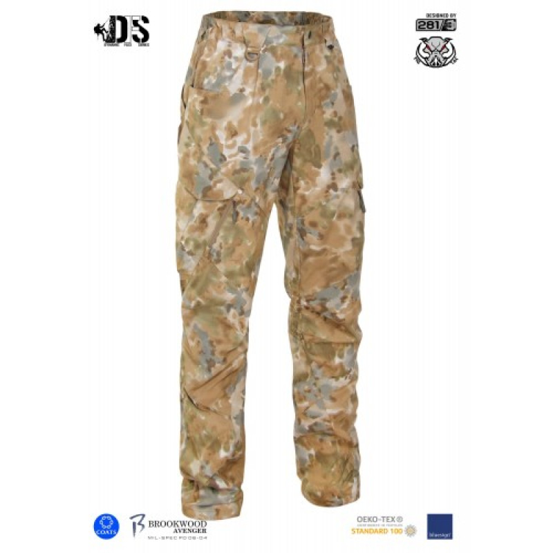 Брюки полевые всесезонные AMCS-P (All-weather Military Climbing Suit -Pants), Covert Arid Camo Pat. D 697,319