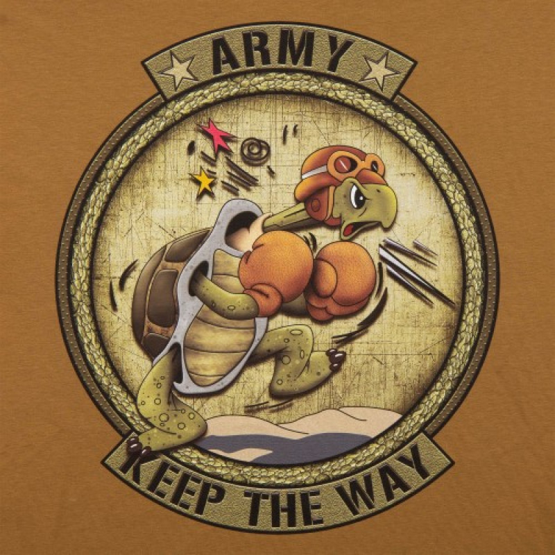Футболка c рисунком ARMY, Coyote Brown