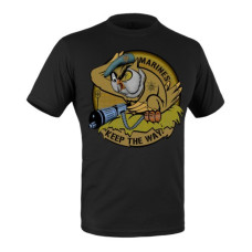 Футболка c рисунком MARINES, Combat Black