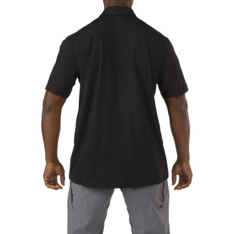 Футболка Поло тактична з коротким рукавом 5.11 ODYSSEY POLO - SHORT SLEEVE, Black