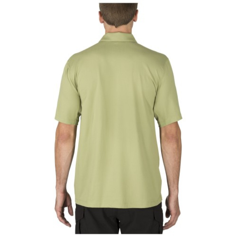 Футболка Поло тактична з коротким рукавом 5.11 ODYSSEY POLO - SHORT SLEEVE, Mosstone
