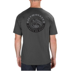 Футболка с рисунком 5.11 Tactical Mongoose vs Cobra, Charcoal