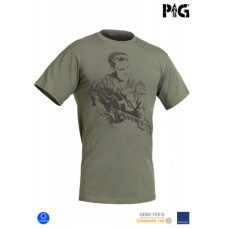 Футболка с рисунком Elvis, Olive Drab