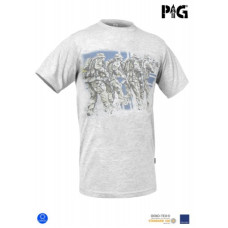Футболка с рисунком UA Marines, Iron Grey