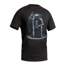 Футболка с рисунком Рыцарь Combat Black