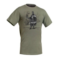 Футболка с рисунком Вещий Олег, Olive Drab
