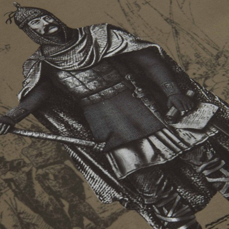 Футболка с рисунком Вещий Олег, Olive Drab