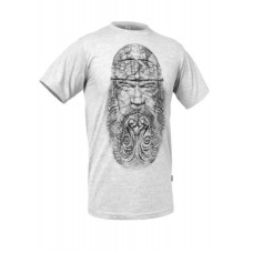 Футболка с рисунком Воин, Iron Grey