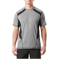 Футболка потовідвідна тактична 5.11 RECON® Exert Performance Top, Charcoal